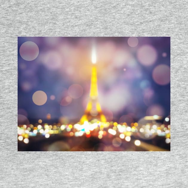 Abstract Eiffel Tower by psychoshadow